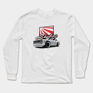 Silver Skyline 2000GT Long Sleeve T-Shirt